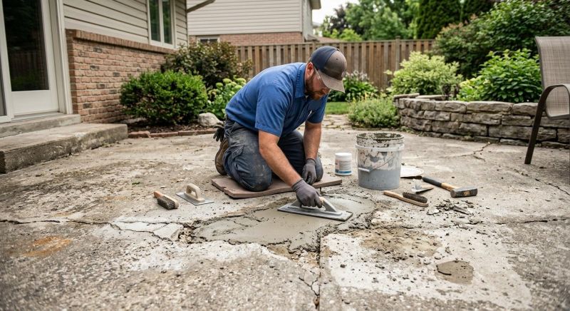 Dumpster Pad Repair in West Des Moines, IA