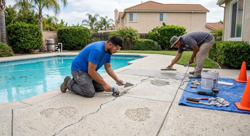 Patio Slab Repair in Des Moines, IA